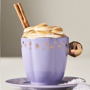 Anthropologie NWT/NIB New York City Ballet Espresso Cup & Saucer: Rare Find!